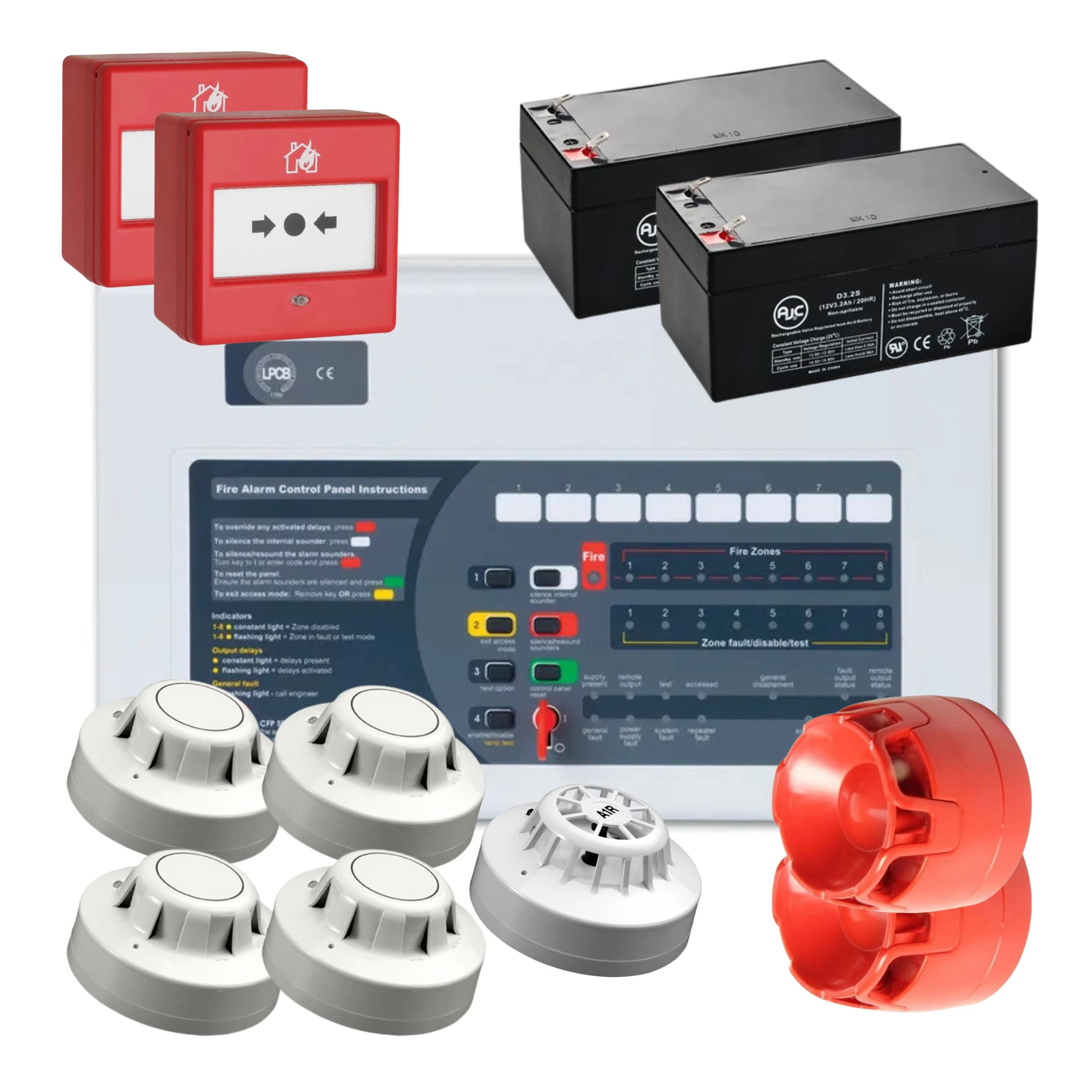 Fire alarm system installation in Lahore by Israintech